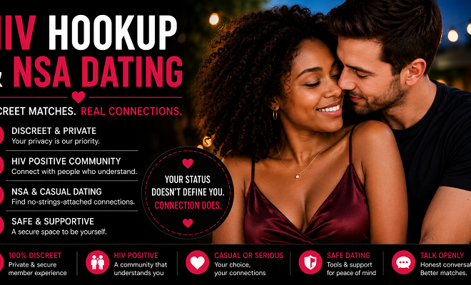 HIV Hookup and NSA Dating: Finding Discreet Matches Online