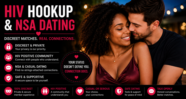 HIV Hookup and NSA Dating: Finding Discreet Matches Online