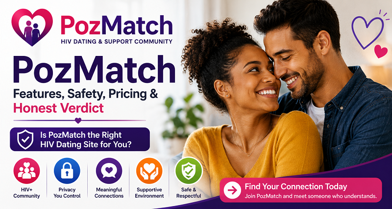 PozMatch Review: Is PozMatch the Right HIV Dating Site for You?