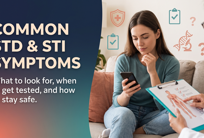 7 Common STD Symptoms You Shouldn’t Ignore (Men & Women)